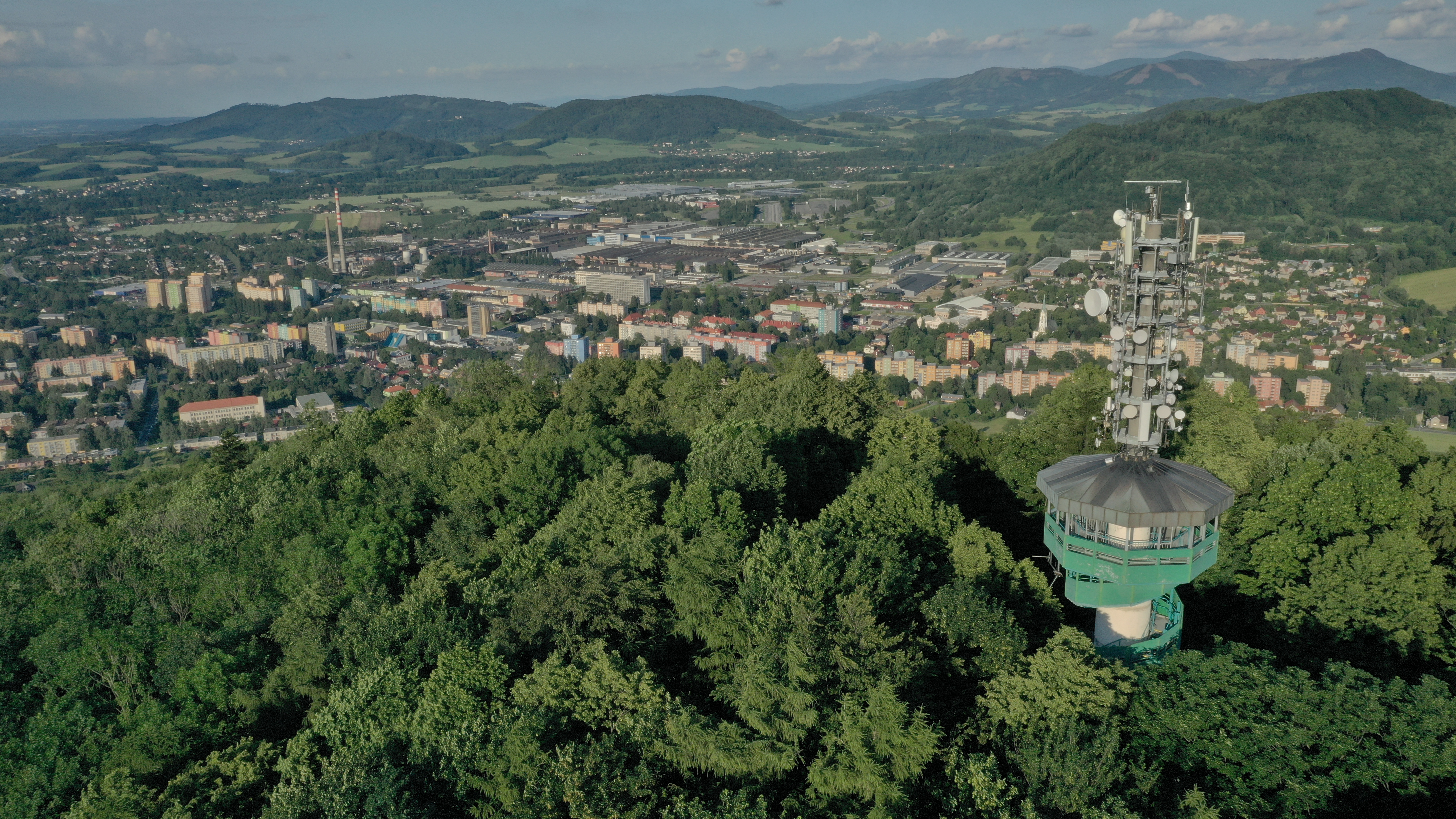 Aussichtsturm Bílá hora